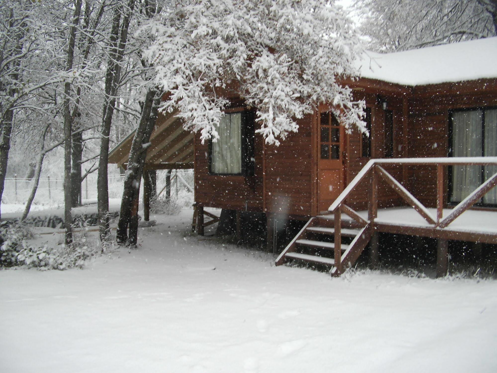 Cabanas Roble Quemado Лас Транкас Экстерьер фото