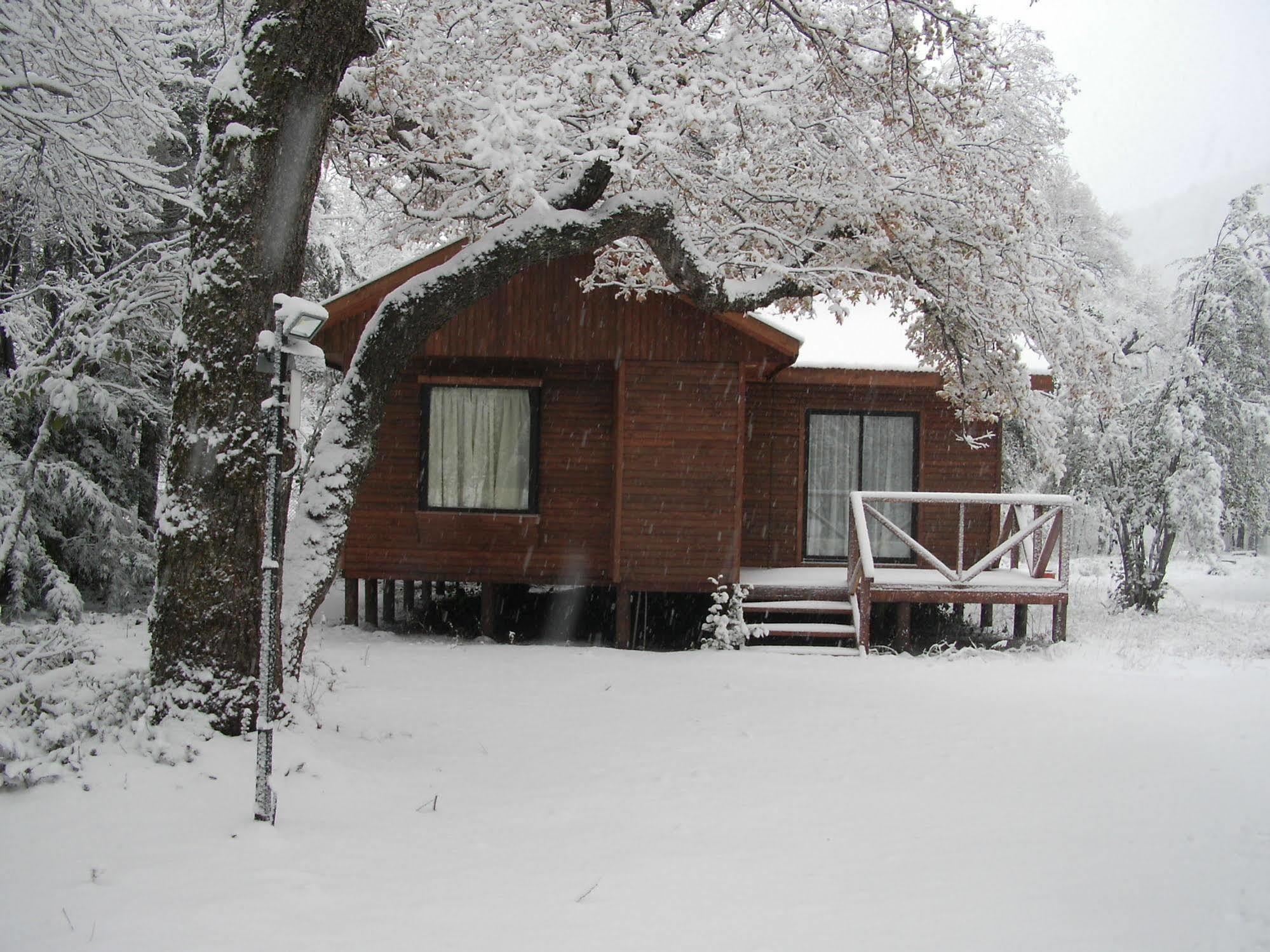 Cabanas Roble Quemado Лас Транкас Экстерьер фото